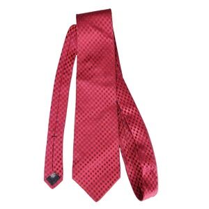 Murano Red Geometric Tie Business Formalcore Officewear‎ Mens Accessory